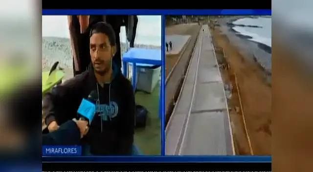 La construcción del nuevo Malecón en la Costa Verde, causa polémica 