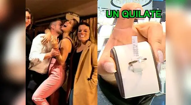Revelan el precio del anillo de compromiso que le entregó Pedro Moral a Sheyla Rojas Revelan el precio del anillo de compromiso que le entregó Pedro Moral a Sheyla Rojas