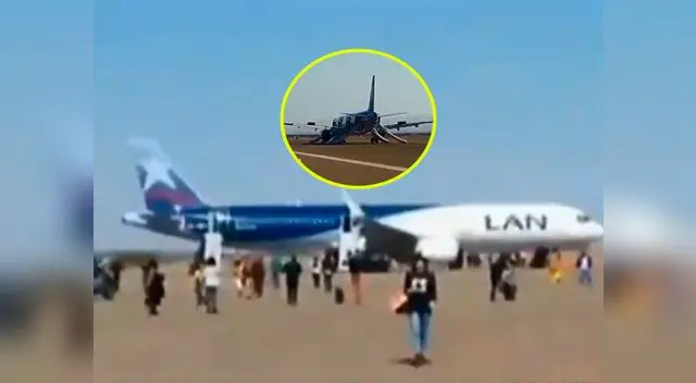 Momentos de terror vivieron pasajeros de vuelo comercial que viajaban a Santiago Momentos de terror vivieron pasajeros de vuelo comercial que viajaban a Santiago