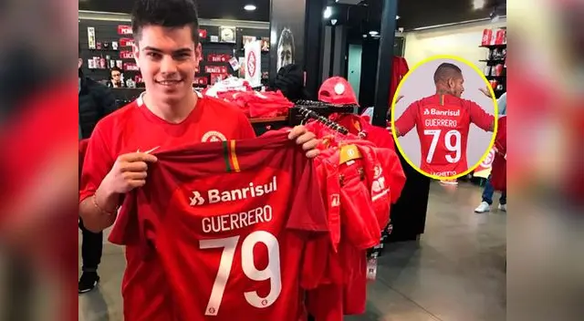 Se agotaron camisetas de Paolo Guerrero puesto a la venta por Inter de Porto Alegre  | Foto: Globoesporte