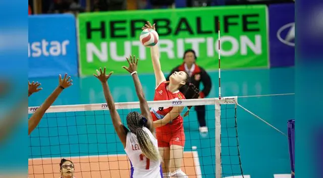 Perú 3-0 a Cuba con los parciales 25-22; 21-25; 25-20; 27-25
