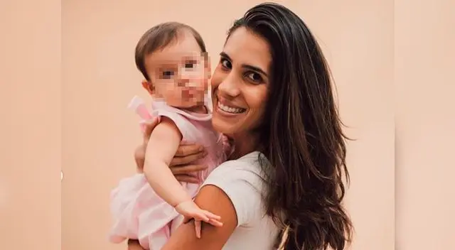 Vanessa Tello celebró el primer año de su bebé 