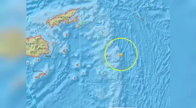 Hasta el momento no hay pérdidas humanas. Foto: USGS Hasta el momento no hay pérdidas humanas. Foto: USGS