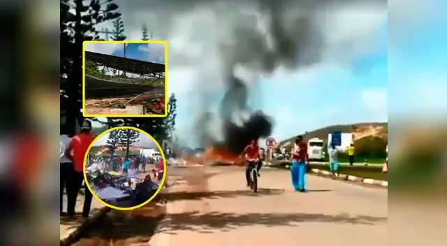 Agresión contra venezolanos en frontera con Brasil. | Foto: imagen captura usuario de Facebook Agresión contra venezolanos en frontera con Brasil. | Foto: imagen captura usuario de Facebook