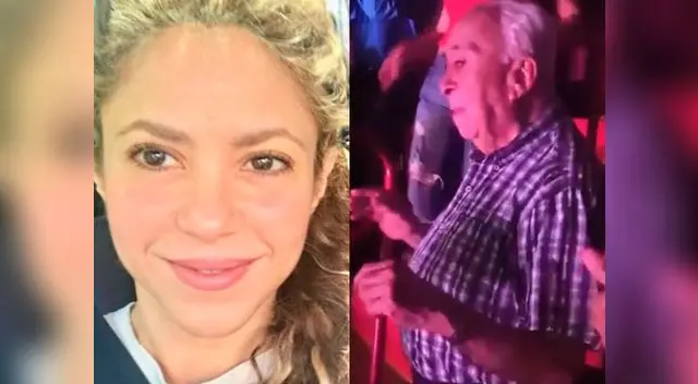 Shakira se conmovió con video de abuelito bailando uno de sus temas Shakira se conmovió con video de abuelito bailando uno de sus temas