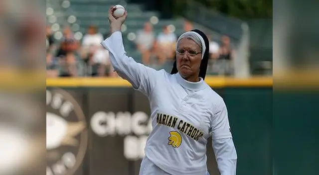 Monja sorprende tras demostrar sus habilidades en el béisbol | Foto: Arizona Sports