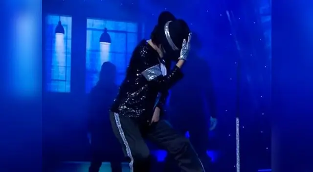 Daniela Darcourt sorprendió con caracterización de Michael Jackson 