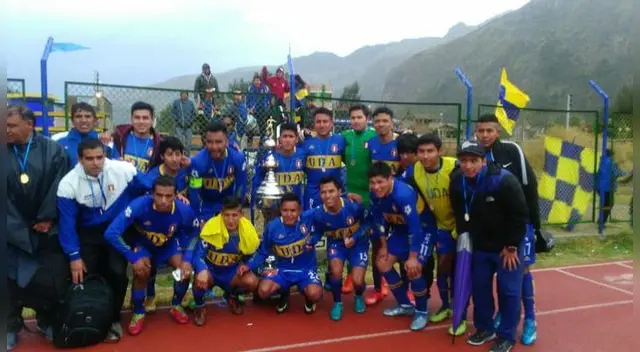 Fue el equipo mas regular y con justicia se proclamó campeón en Huancavelica. FOTO: FACEBOOK UDA
