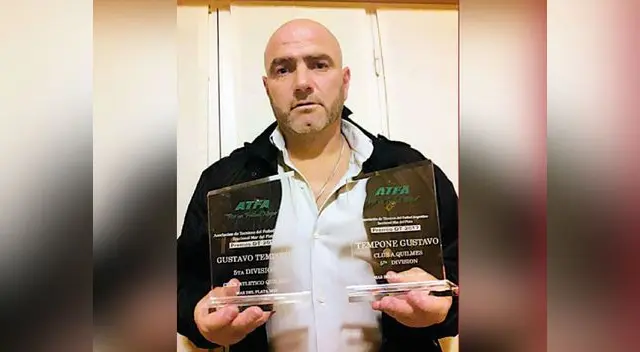  Gustavo Tempone, argentino que jugó en la selección