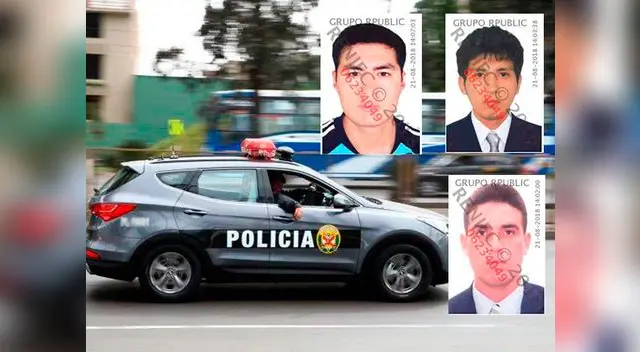 Los tres policías fuero intervenidos por la Fiscalía Los tres policías fuero intervenidos por la Fiscalía