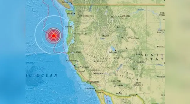 Reportan fuerte temblor en Estados Unidos Reportan fuerte temblor en Estados Unidos