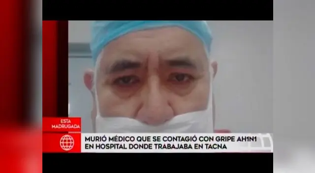 Médico Manuel Guevara murió por la gripe AH1N1 y complicaciones
