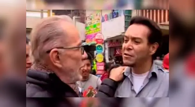 Ricardo Belmont llamó delincuente a hombre que lo acusó de 'incitar al odio'