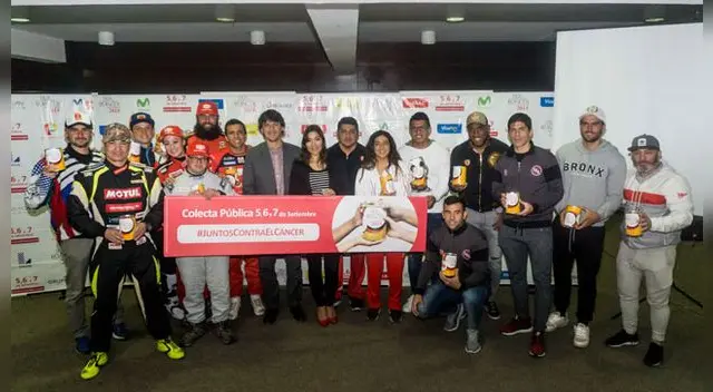 Todos unidos por la Colecta Pública Nacional 2018 de la Liga Contra el Cáncer, la cual se llevará a cabo el 5, 6 y 7 setiembre