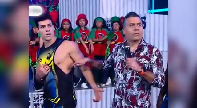 Guerrero reclama falta | Foto: Captura