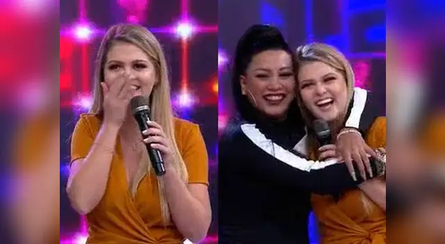 Brunella Horna cometió terrible blooper durante su debut en la conducción