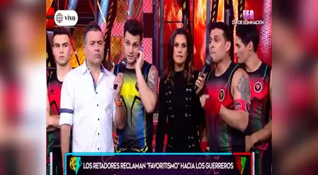 Nicola Porcella no estaba dispuesto a darles la razón a 'los retadores' | Foto: Captura