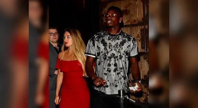 Paul Pogba junto a su novia, María Zulay, cuya familia es de un pueblo de Santa Cruz