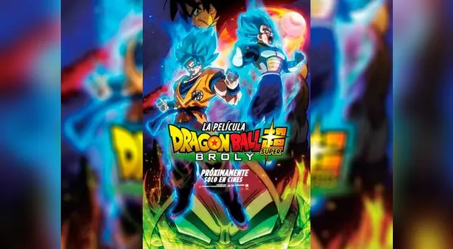 "Dragon Ball Super: Broly" - póster para Latinoamérica