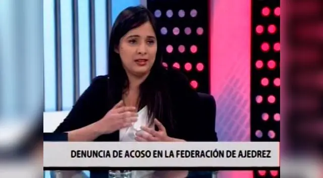 Ajedrecista Ingrid Aliaga denunció acoso de su entrenador Ajedrecista Ingrid Aliaga denunció acoso de su entrenador