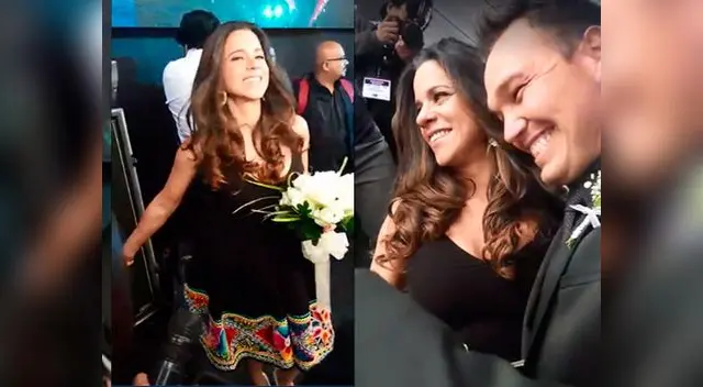 El ex futbolista George Forsyth y la reconocida actriz Vanessa Terkes se unieron en matrimonio en la Municipalidad de La Victoria