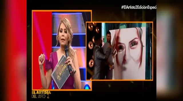 Gisela fue retratada en nuevo mural | Foto: Captura