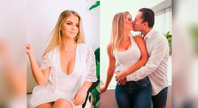 Brunella Horna sorprende a Richard Acuña con romántico detalle por su primer año