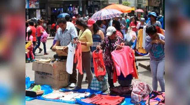 Emporio de Gamarra sigue caótico Emporio de Gamarra sigue caótico