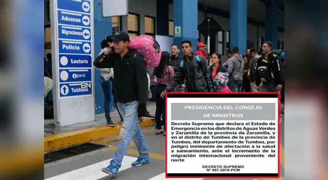 Los distritos de Aguas Verdes y Zarumilla de la provincia de Zarumilla, y en el distrito de Tumbes Los distritos de Aguas Verdes y Zarumilla de la provincia de Zarumilla, y en el distrito de Tumbes