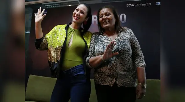 Magdyel Ugaz admiradora de Doña Peta