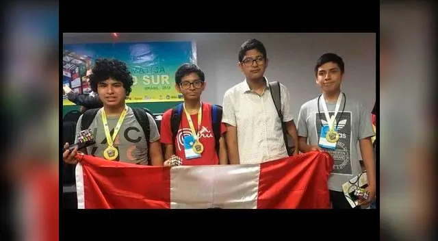 Escolares peruanos ganaron olimpiada de matemática en Brasil Escolares peruanos ganaron olimpiada de matemática en Brasil