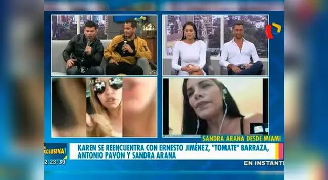 'Tomate' Barraza se disculpa con Sandra Arana y ella termina llorando