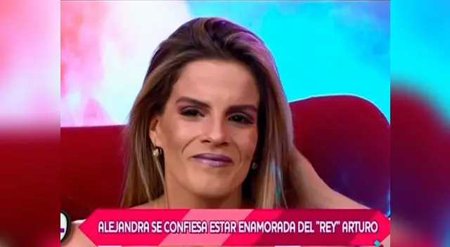 Alejandra Baigorria llora de felicidad Alejandra Baigorria llora de felicidad