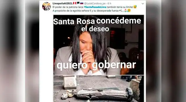 Crean divertidos memes por el 'Día de Santa Rosa de Lima' Crean divertidos memes por el 'Día de Santa Rosa de Lima'