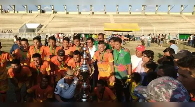 Bagua Grande goleó 5-0 al Alipio Ponce y se proclamó campeón Departamental de Amazonas.FOTO: Facebook Bagua Grande Bagua Grande goleó 5-0 al Alipio Ponce y se proclamó campeón Departamental de Amazonas.FOTO: Facebook Bagua Grande