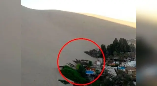 Turista belga se deslizó por una duna demasiado empinada en Huacachina y queda grave Turista belga se deslizó por una duna demasiado empinada en Huacachina y queda grave