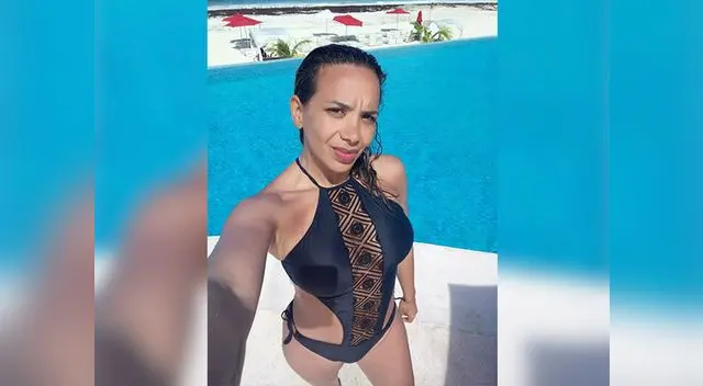 Mónica Cabrejos la pasa de lo mejor en Cancún Mónica Cabrejos la pasa de lo mejor en Cancún