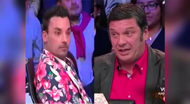 Lucho Cáceres enfrentó a Santi Lesmes por criticar el peso de Mirella Paz 