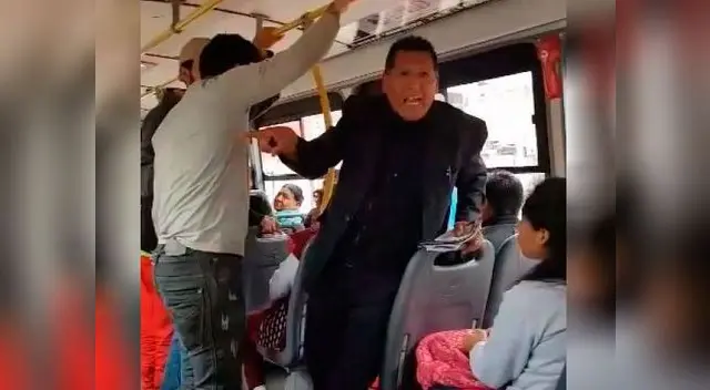 Peruano arremete contra venezolanos en transporte público 