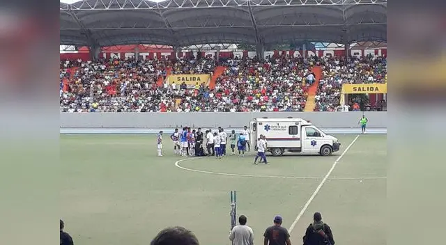 La gente en el estadio Max Austín pensó lo peor