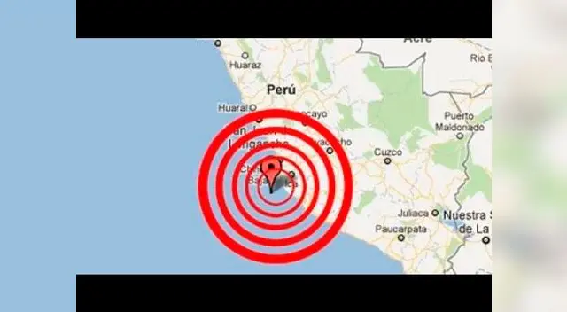 Sismo remeció Pisco Sismo remeció Pisco