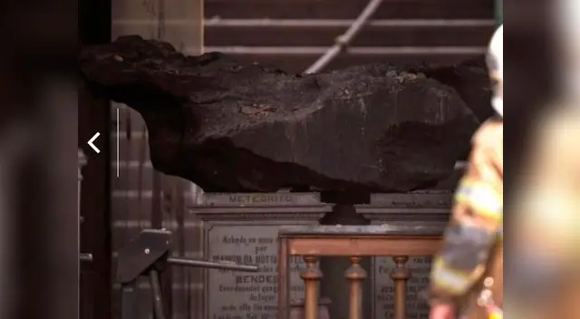 Meteorito es único y resultó intacto