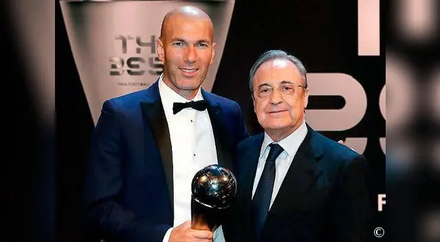 Zidane ganó el premio el año pasado