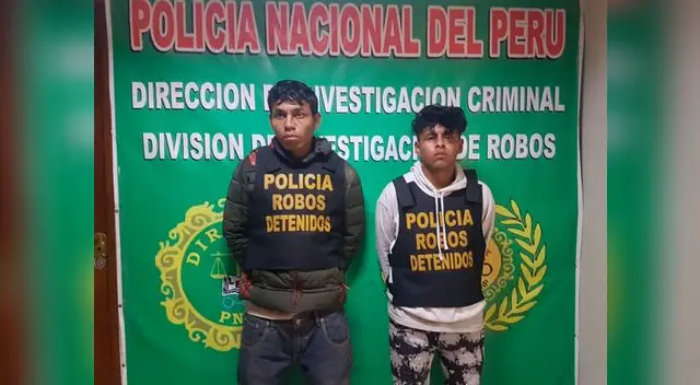 Sujetos eran el terror en el distrito de Comas