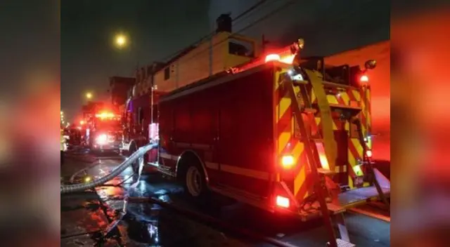 Incendio en el Cercado de LimA Incendio en el Cercado de LimA