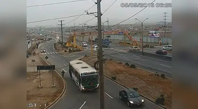 Supuesto ladrón muere atropellado cuando se daba a la fuga