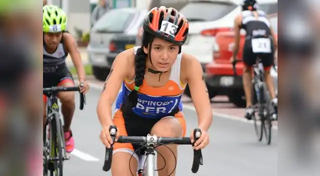 Naomi Espinoza es la joven triatleta peruana clasificada a Juegos Olímpicos