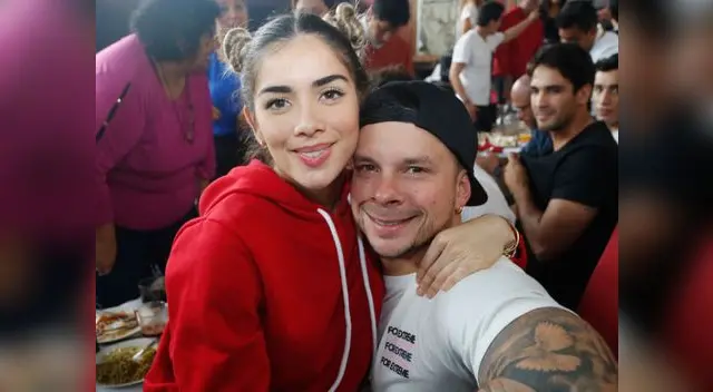 Korina Rivadeneira confesó que Mario Hart estrenaría pronto un nuevo tema musical. Korina Rivadeneira confesó que Mario Hart estrenaría pronto un nuevo tema musical.