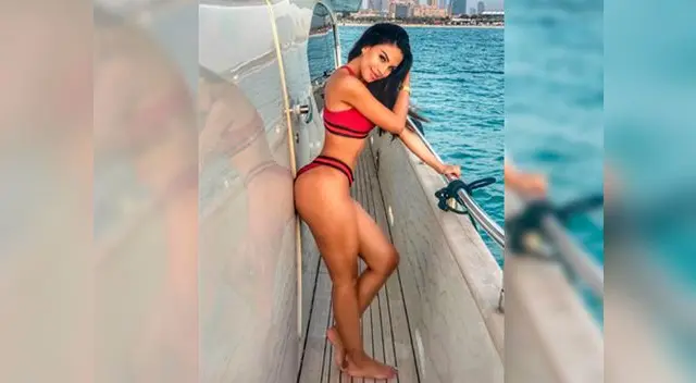 Stephanie Valenzuela sorprende con candente baile en yate Stephanie Valenzuela sorprende con candente baile en yate