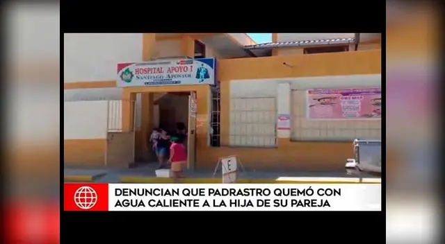 Padrastro habría quemado a su hija de 7 años